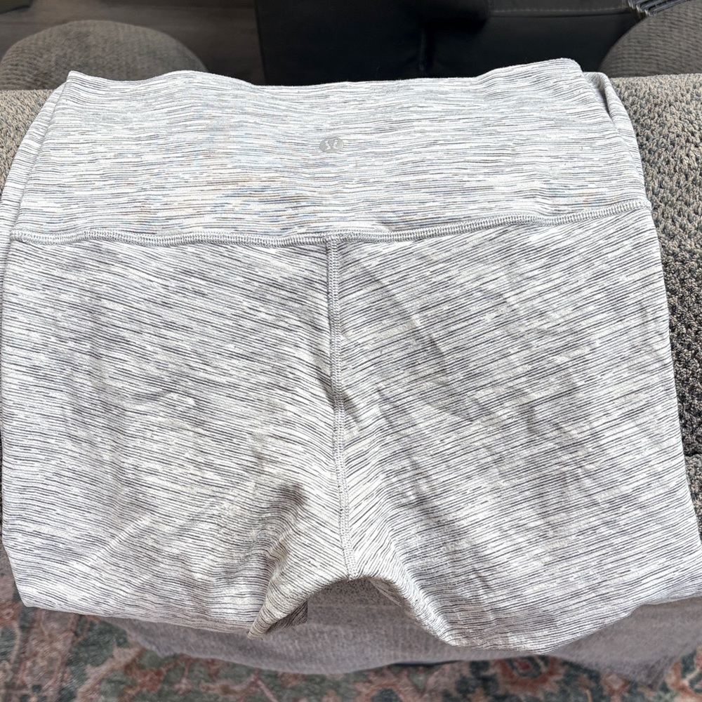 lululemon athletica High-Rise Space-Dyed Gray leggings